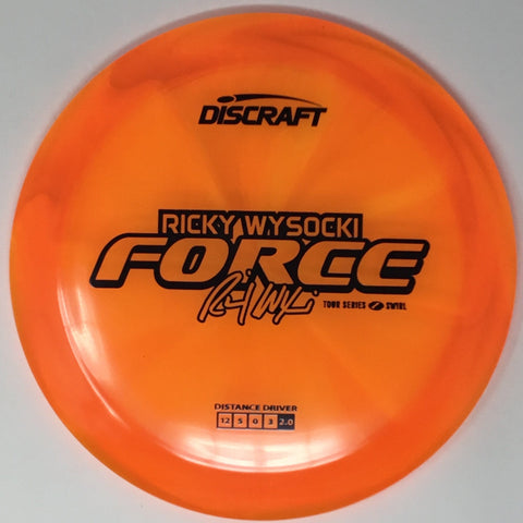 Discraft Force (Z Swirl - Ricky Wysocki 2025 Tour Series) Distance Driver