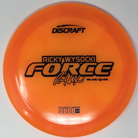 Discraft Force (Z Swirl - Ricky Wysocki 2025 Tour Series) Distance Driver
