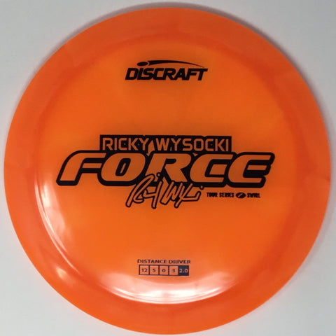 Discraft Force (Z Swirl - Ricky Wysocki 2025 Tour Series) Distance Driver