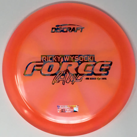 Discraft Force (Z Swirl - Ricky Wysocki 2025 Tour Series) Distance Driver