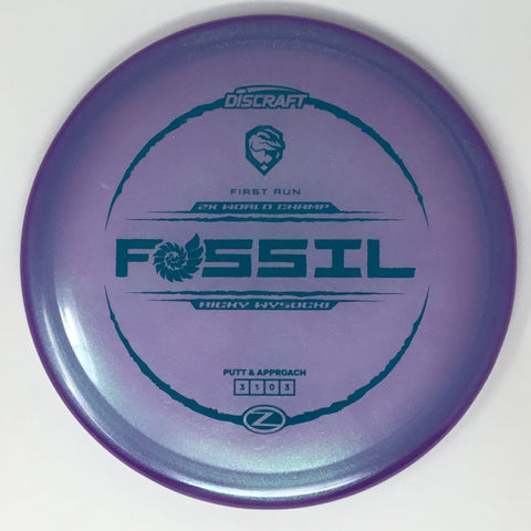 Discraft Fossil (Z Colorshift - First Run Ricky Wysocki Line) Putt & Approach