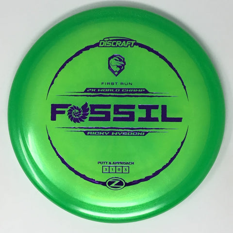 Discraft Fossil (Z Colorshift - First Run Ricky Wysocki Line) Putt & Approach