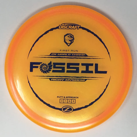 Discraft Fossil (Z Colorshift - First Run Ricky Wysocki Line) Putt & Approach