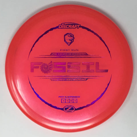 Discraft Fossil (Z Colorshift - First Run Ricky Wysocki Line) Putt & Approach