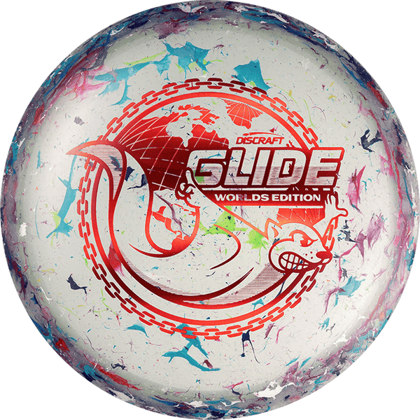 Discraft Glide (Jawbreaker Z FLX - "Around the World" 2026 Worlds Edition) Midrange