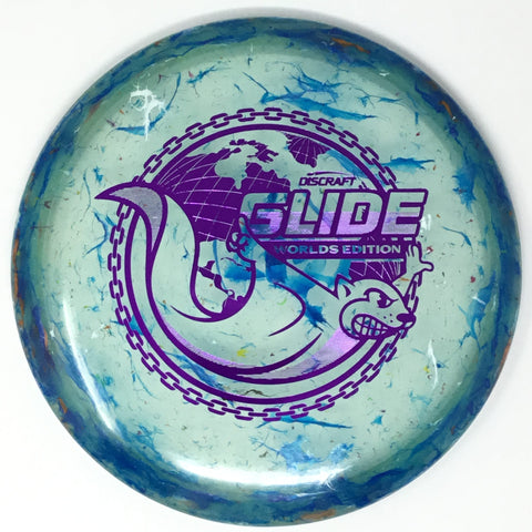Discraft Glide (Jawbreaker Z FLX - "Around the World" 2026 Worlds Edition) Midrange