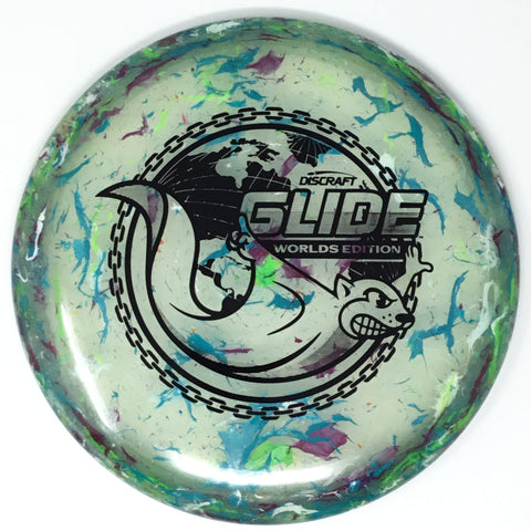 Discraft Glide (Jawbreaker Z FLX - "Around the World" 2026 Worlds Edition) Midrange