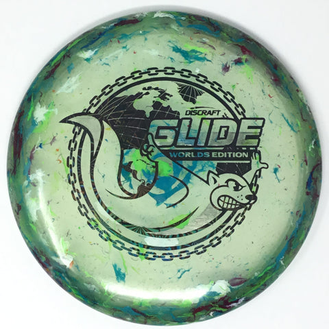 Discraft Glide (Jawbreaker Z FLX - "Around the World" 2026 Worlds Edition) Midrange