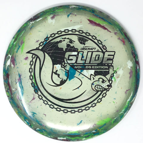 Discraft Glide (Jawbreaker Z FLX - "Around the World" 2026 Worlds Edition) Midrange