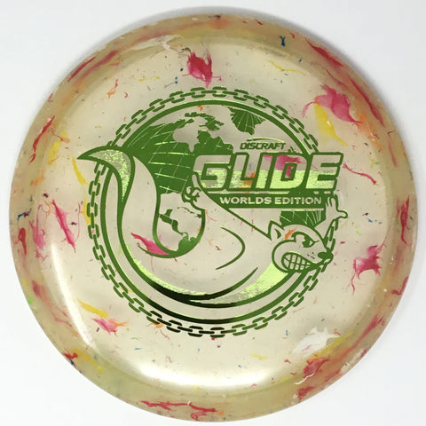 Discraft Glide (Jawbreaker Z FLX - "Around the World" 2026 Worlds Edition) Midrange