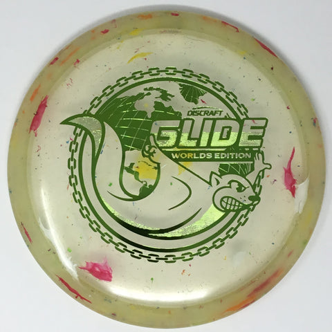 Discraft Glide (Jawbreaker Z FLX - "Around the World" 2026 Worlds Edition) Midrange