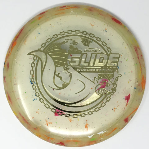 Discraft Glide (Jawbreaker Z FLX - "Around the World" 2026 Worlds Edition) Midrange