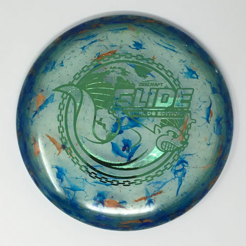 Discraft Glide (Jawbreaker Z FLX - "Around the World" 2026 Worlds Edition) Midrange