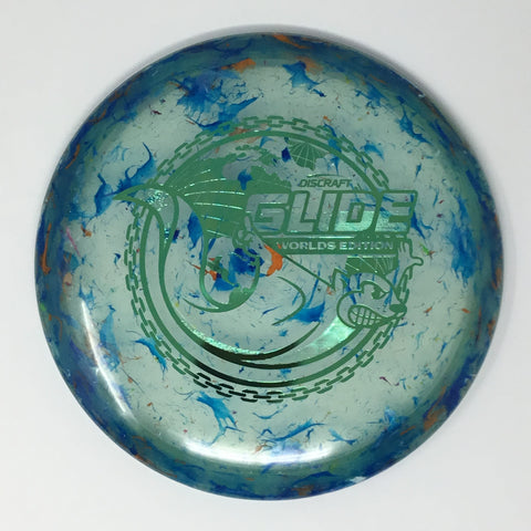 Discraft Glide (Jawbreaker Z FLX - "Around the World" 2026 Worlds Edition) Midrange