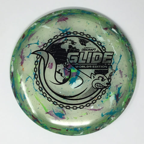 Discraft Glide (Jawbreaker Z FLX - "Around the World" 2026 Worlds Edition) Midrange