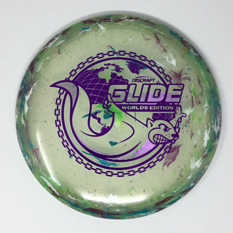 Discraft Glide (Jawbreaker Z FLX - "Around the World" 2026 Worlds Edition) Midrange