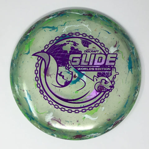 Discraft Glide (Jawbreaker Z FLX - "Around the World" 2026 Worlds Edition) Midrange