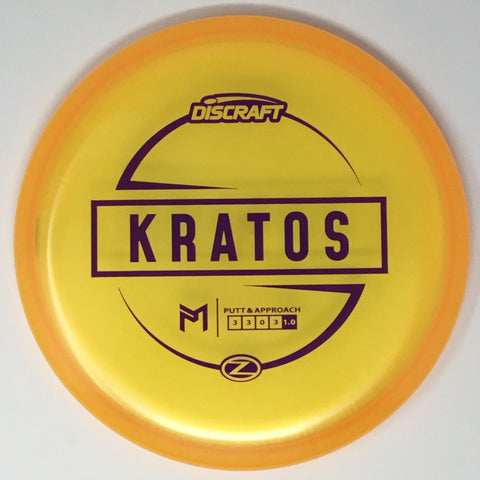 Discraft Kratos (Z Line - Paul McBeth Line) Putt & Approach