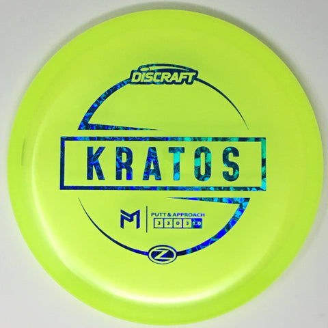 Discraft Kratos (Z Line - Paul McBeth Line) Putt & Approach