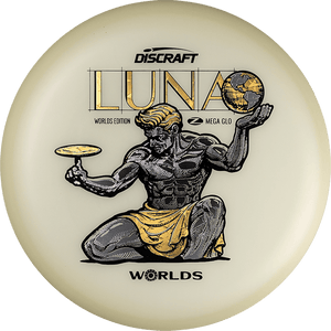 Discraft Luna (Mega Glo - "Spirit of Detroit" 2026 Worlds Edition) Putt & Approach