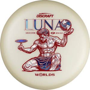 Discraft Luna (Mega Glo - "Spirit of Detroit" 2026 Worlds Edition) Putt & Approach