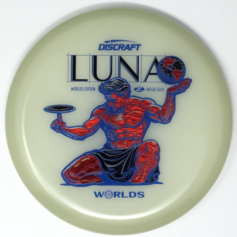 Discraft Luna (Mega Glo - "Spirit of Detroit" 2026 Worlds Edition) Putt & Approach