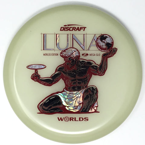 Discraft Luna (Mega Glo - "Spirit of Detroit" 2026 Worlds Edition) Putt & Approach