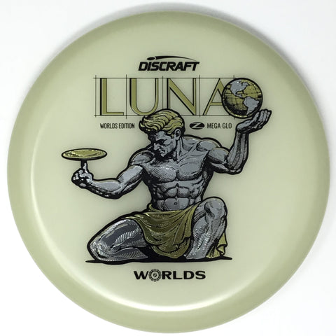 Discraft Luna (Mega Glo - "Spirit of Detroit" 2026 Worlds Edition) Putt & Approach