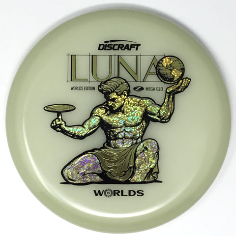 Discraft Luna (Mega Glo - "Spirit of Detroit" 2026 Worlds Edition) Putt & Approach