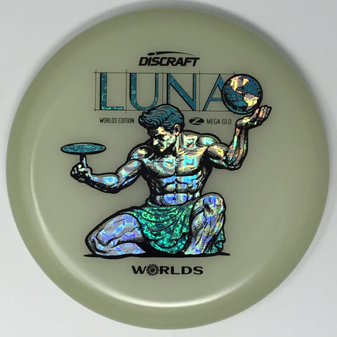 Discraft Luna (Mega Glo - "Spirit of Detroit" 2026 Worlds Edition) Putt & Approach