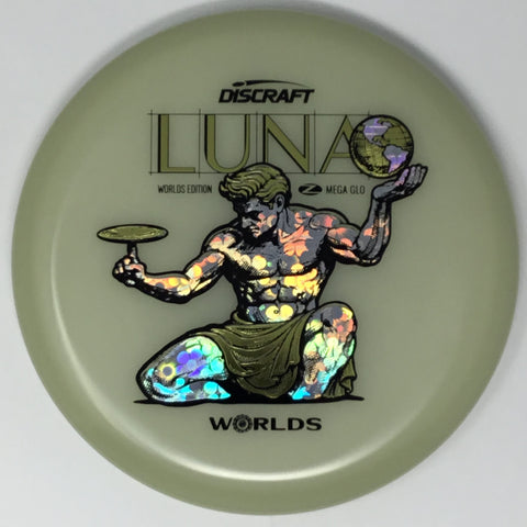 Discraft Luna (Mega Glo - "Spirit of Detroit" 2026 Worlds Edition) Putt & Approach