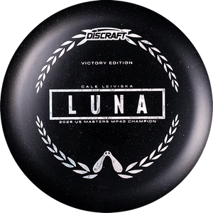 Discraft Luna (Midnight CryZtal - Cale Leiviska 2026 Victory Edition Tim Selinske US Masters) Putt & Approach