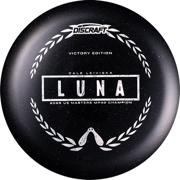 Discraft Luna (Midnight CryZtal - Cale Leiviska 2026 Victory Edition Tim Selinske US Masters) Putt & Approach