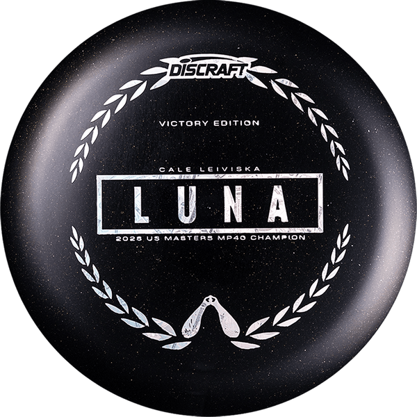 Discraft Luna (Midnight CryZtal - Cale Leiviska 2026 Victory Edition Tim Selinske US Masters) Putt & Approach