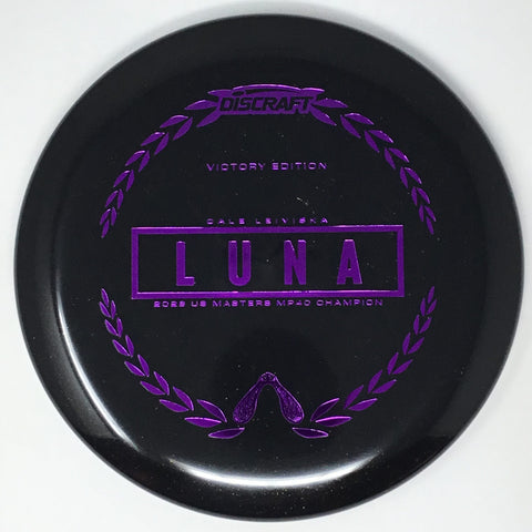 Discraft Luna (Midnight CryZtal - Cale Leiviska 2026 Victory Edition Tim Selinske US Masters) Putt & Approach