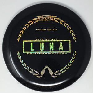 Discraft Luna (Midnight CryZtal - Cale Leiviska 2026 Victory Edition Tim Selinske US Masters) Putt & Approach