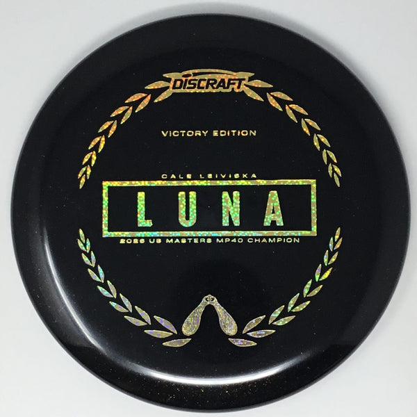 Discraft Luna (Midnight CryZtal - Cale Leiviska 2026 Victory Edition Tim Selinske US Masters) Putt & Approach