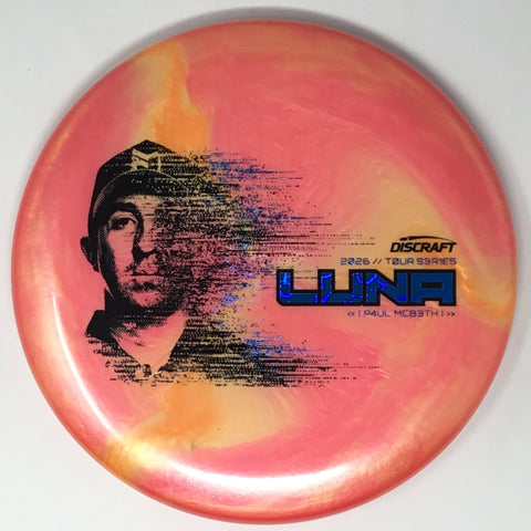 Discraft Luna (Titanium Big Z - Paul McBeth 2026 Tour Series) Putt & Approach