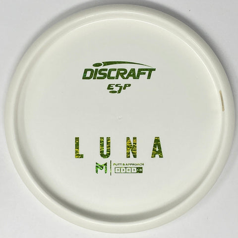 Discraft Luna (White ESP Bottom Stamped) Putt & Approach
