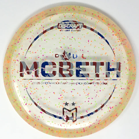 Discraft Luna (Z Confetti - Paul McBeth 2025 Green Mountain Champion) Putt & Approach