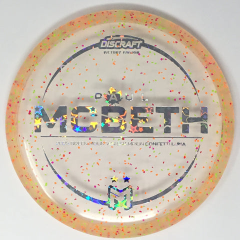 Discraft Luna (Z Confetti - Paul McBeth 2025 Green Mountain Champion) Putt & Approach