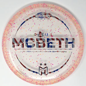 Discraft Luna (Z Confetti - Paul McBeth 2025 Green Mountain Champion) Putt & Approach