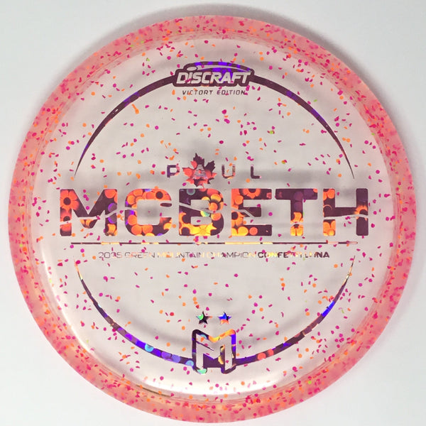 Discraft Luna (Z Confetti - Paul McBeth 2025 Green Mountain Champion) Putt & Approach