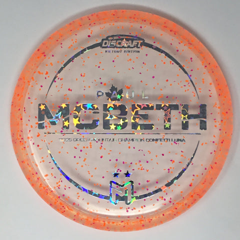 Discraft Luna (Z Confetti - Paul McBeth 2025 Green Mountain Champion) Putt & Approach