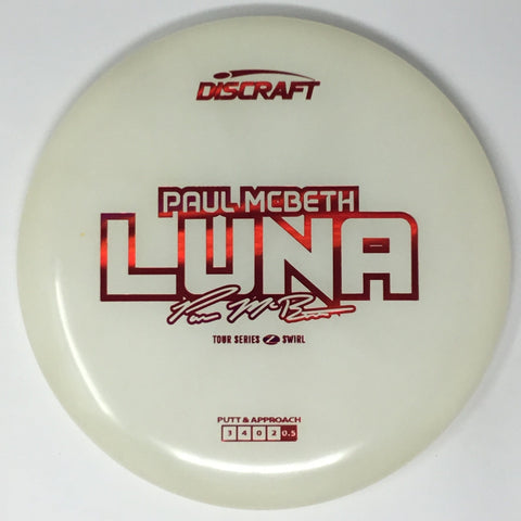 Discraft Luna (Z Swirl - Paul McBeth 2025 Tour Series) Putt & Approach