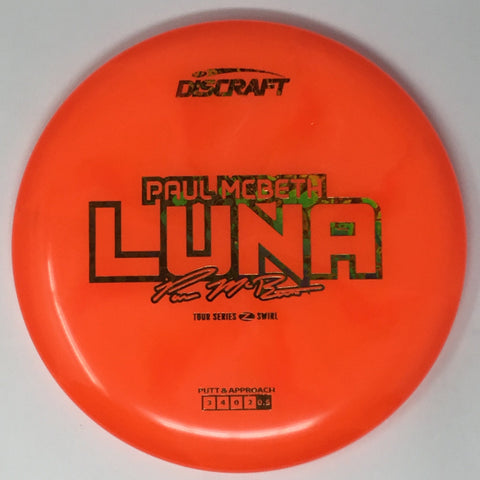 Discraft Luna (Z Swirl - Paul McBeth 2025 Tour Series) Putt & Approach