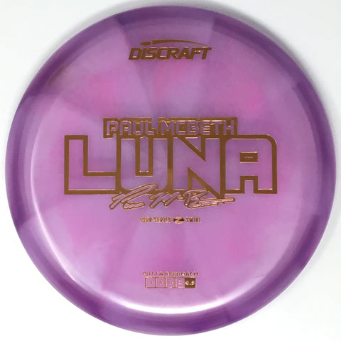 Discraft Luna (Z Swirl - Paul McBeth 2025 Tour Series) Putt & Approach