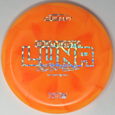 Discraft Luna (Z Swirl - Paul McBeth 2025 Tour Series) Putt & Approach