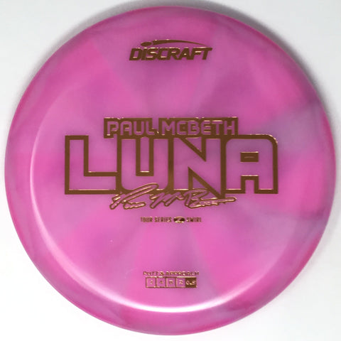 Discraft Luna (Z Swirl - Paul McBeth 2025 Tour Series) Putt & Approach