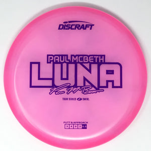 Discraft Luna (Z Swirl - Paul McBeth 2025 Tour Series) Putt & Approach